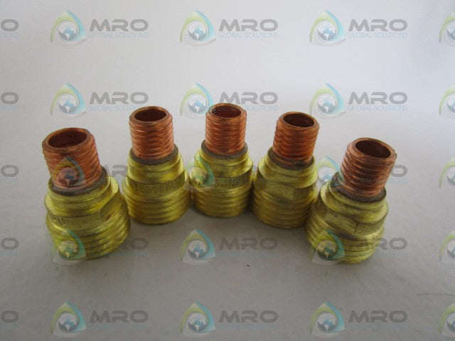 LOT OF 5 WELDCRAFT GAS LENS .040 *NEW NO BOX*