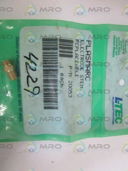 L-TEC ELECTRODE STEM REPLACEABLE 20053 *NEW IN FACTORY BAG*