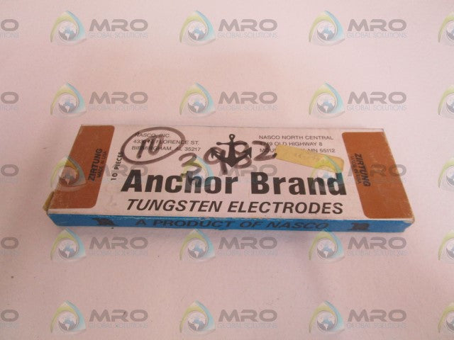 LOT OF 10 NASCO TUNGSTEN ELECTRODES 3/32X6 *FACTORY SEALED*