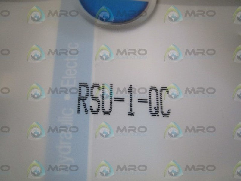 BIMBA CONNECTOR CABLE RSU-1-QC  NSMP