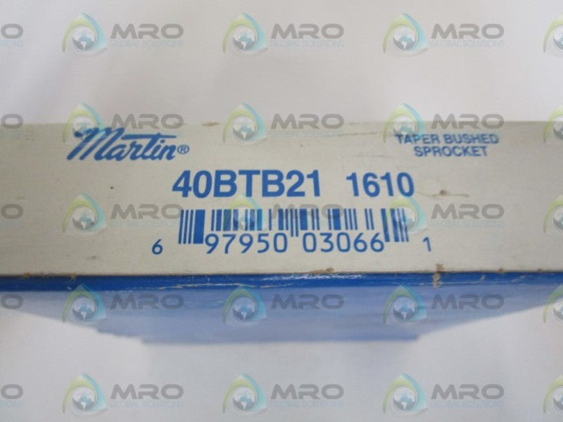 MARTIN 40BTB21 1610 SPROCKET *FACTORY SEALED*