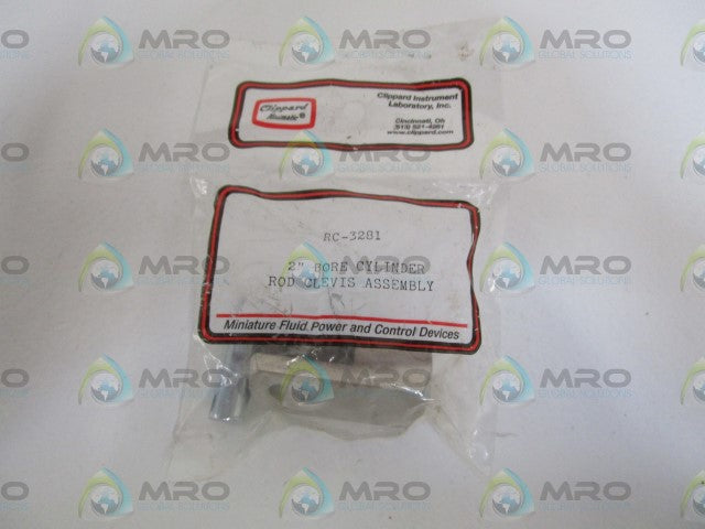 LOT OF 5 CLIPPARD 2" BORE CYLINDER ROD CLEVIS ASSY RC-3281 *NEW IN FACTORY BAG*