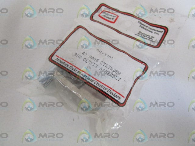 LOT OF 5 CLIPPARD 2" BORE CYLINDER ROD CLEVIS ASSY RC-3281 *NEW IN FACTORY BAG*
