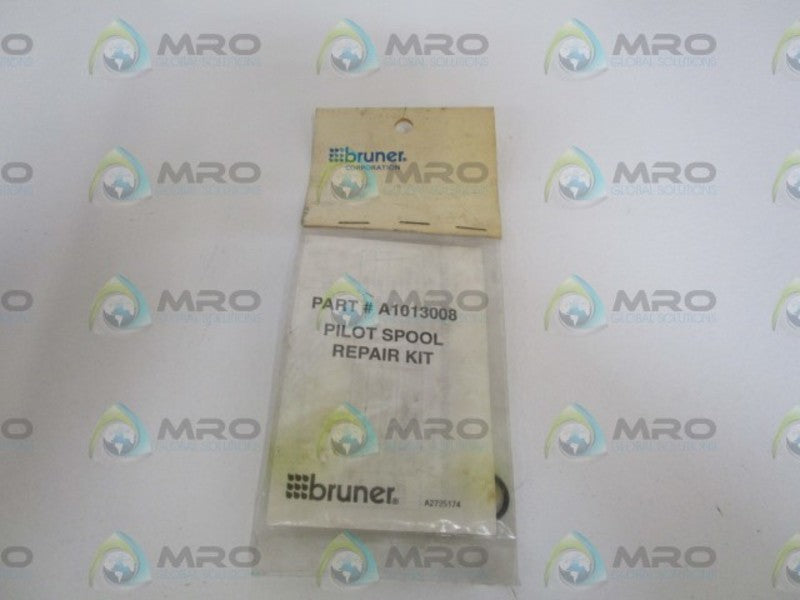 BRUNER PILOT SPOOL REPAIR KIT A1013008 * NEW IN FACTORY BAG *