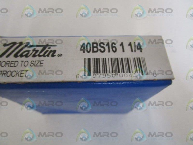 MARTIN 40BS16 1-1/4" NSFS