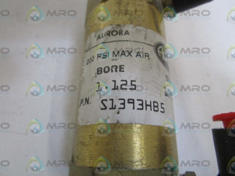 AURORA PNEUMATIC 1.125 BORE CYLINDER S1393HB5  UNMP