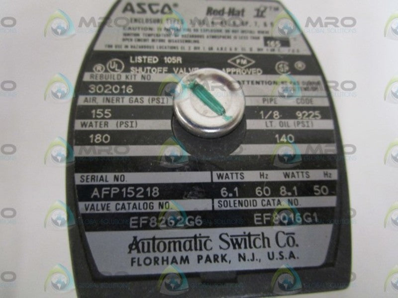 ASCO EF8262G6  UNMP