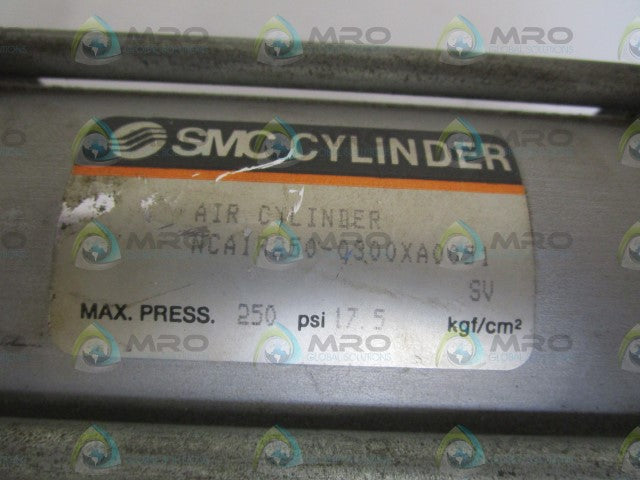 SMC AIR CYLINDER NCA1R250-0300XA0051 *USED*