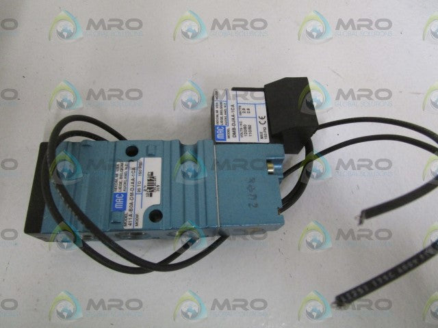 MAC 411A-B0A-DM-DJAA-1CA SOLENOID VALVE *NEW NO BOX*