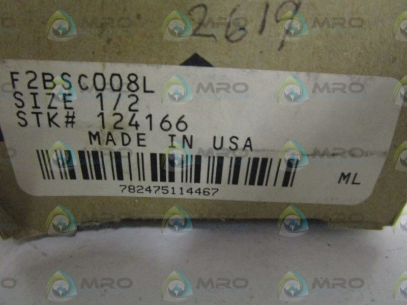 BALDOR 1/2" FLANGE BLOCK F2BSC008L  NSMP