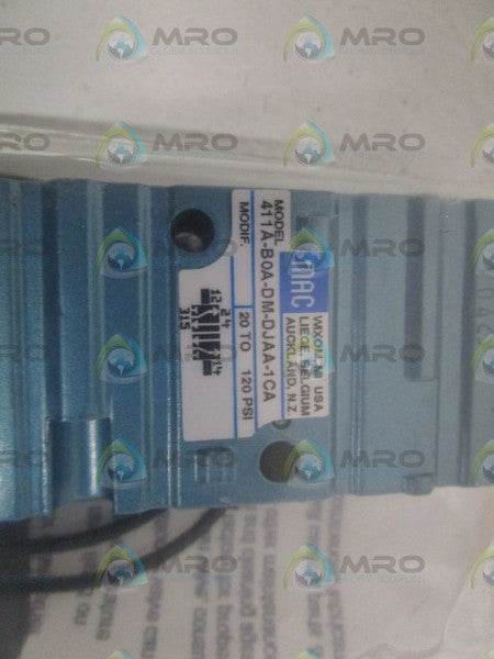 MAC 411A-B0A-DM-DJAA-1CA SOLENOID VALVE *NEW IN BOX*