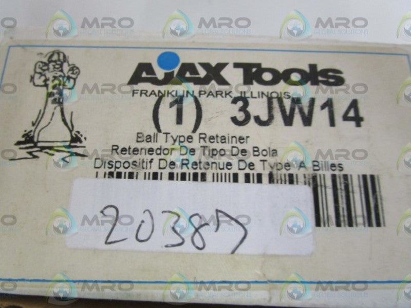 AJAX TOOLS BALL TYPE RETAINER 3JW14  NSMP