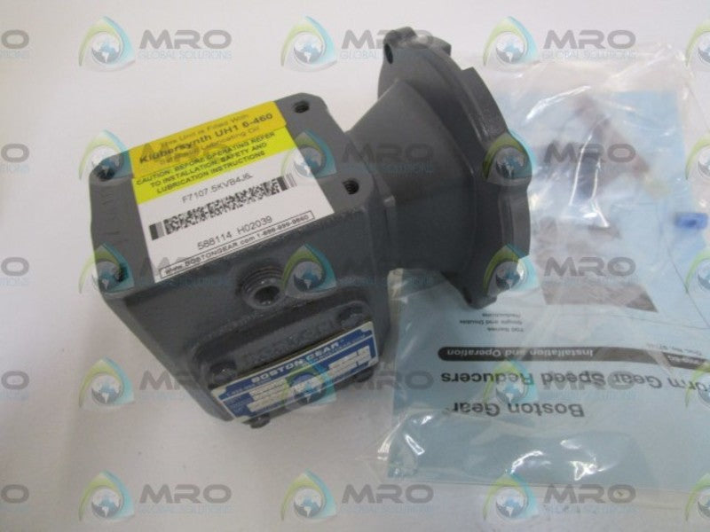 BOSTON GEAR SPEED REDUCER F7107.5KVB4J6  NSMP