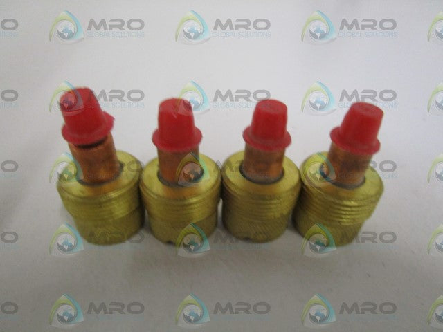LOT OF 4 WELDCRAFT 1-1/2" GAS LENS 3/32 2.4 *NEW NO BOX*