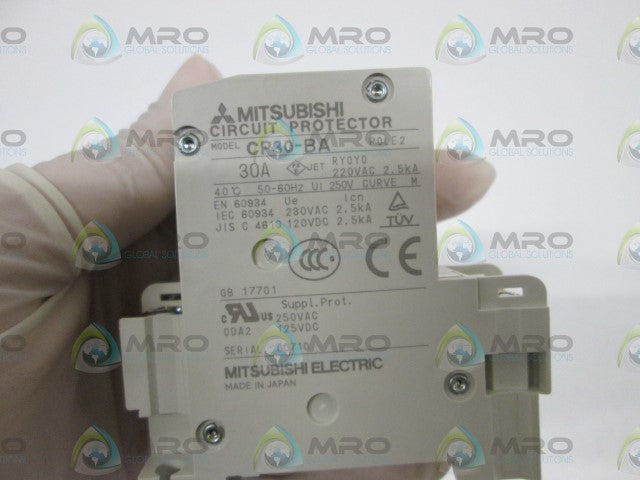 MITSUBISHI CP30-BA-2P-30A CIRCUIT PROTECTOR 30A *NEW IN BOX*