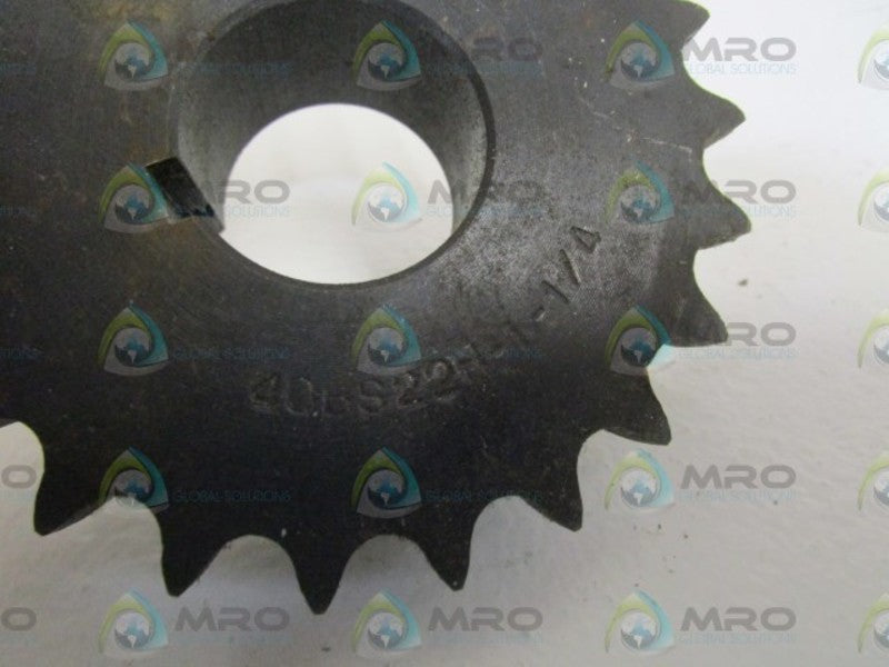 AMEC 40BS22H SPROCKET 1-1/4  NSNP
