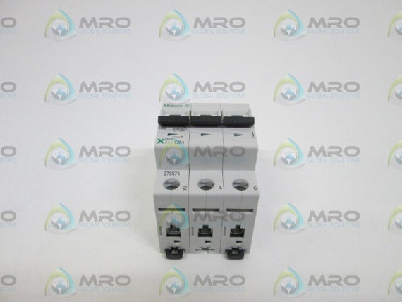 KLOCKNER MOELLER CIRCUIT BREAKER 3P FAZ-C20/3 *USED*