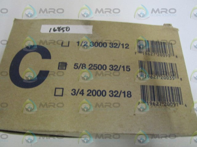 STAPLES TYPE C 5/8 2500 32/15 *NEW IN BOX*