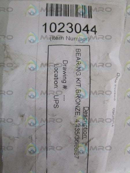 LOT OF 4 BRONZE BEARING KIT 1023044 *NEW IN BAG*