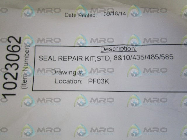 SEAL REPAIR KIT 1023062 *NEW IN BAG*
