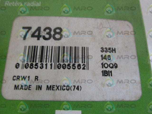 LOT OF 4 SKF OIL SEAL 7438 *NEW IN BOX*