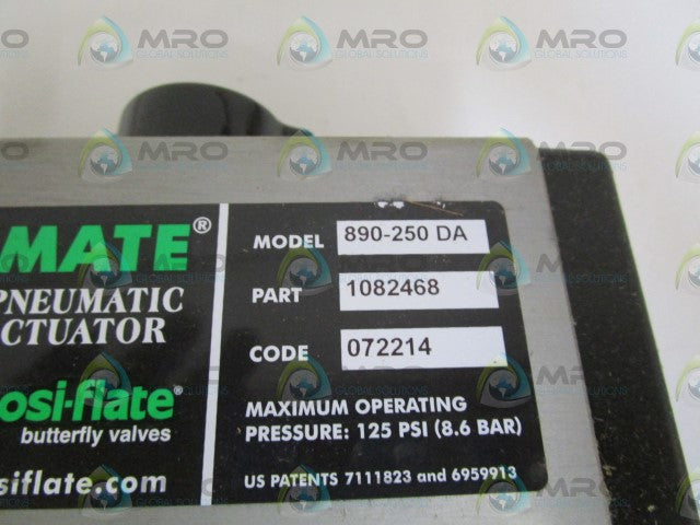 TORK-MATE PNEUMATIC ACTUATOR 890-250 DA *NEW IN BOX*