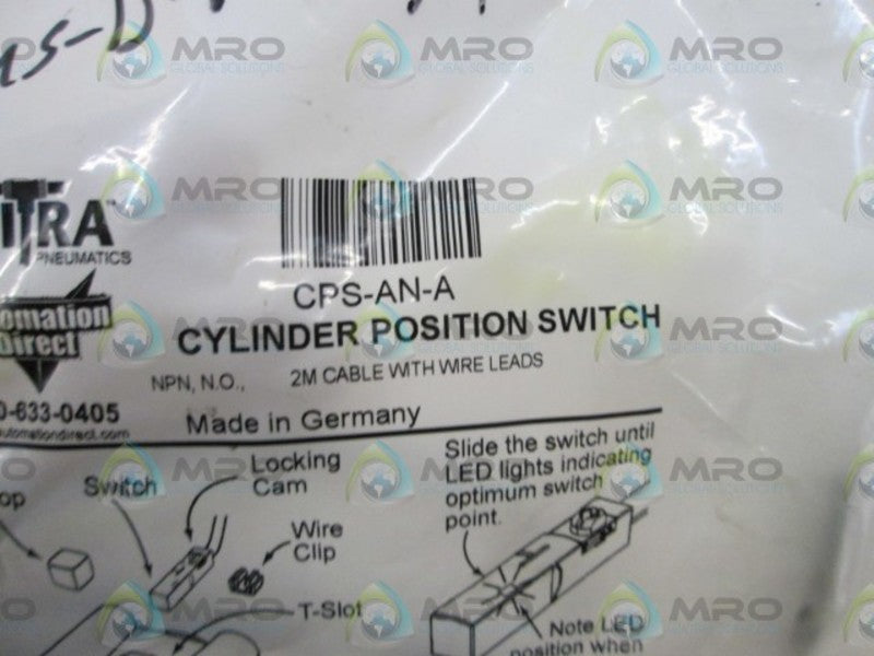 AUTOMATION DIRECT CYLINDER POSITION SWITCH CPS-AN-A * NEW IN FACTORY BAG *
