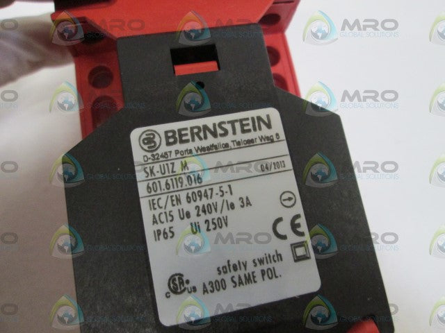 WARNER ELECTRIC SAFETY INTERLOCK SWITCH 601-6119-016 *NEW IN BOX*