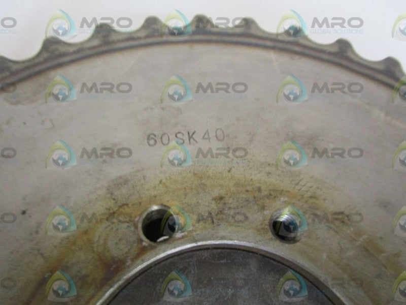 2-3/4" SPROCKET 60SK40  UNMP