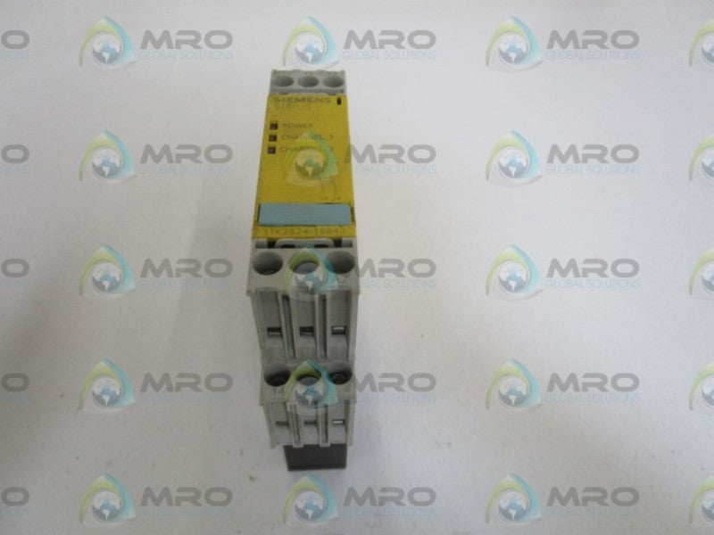 SIEMENS SAFETY RELAY 3TK2824-1BB40 *USED*
