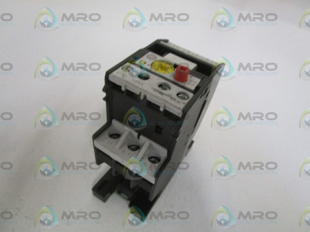 GENERAL ELECTRIC 1,3-1,9A OVERLOAD RELAY RT1H W/ RTXP *USED*