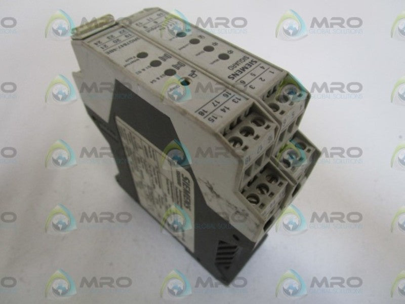 SIEMENS SAFETY RELAY 3RG7847-4BE *USED*