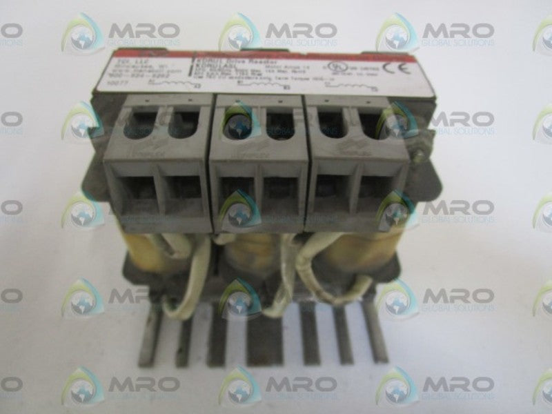 TCI DRUVE REACTOR KDRULA5L *USED*