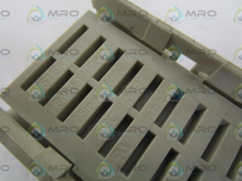 SIEMENS TERMINAL BLOCK  8WA1011-0DF21 UNMP