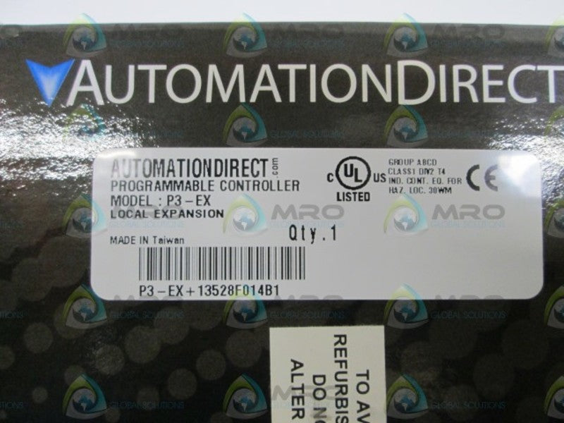 AUTOMATION DIRECT LOCAL I/O EXPANSION MODULE P3-EX  NSMP