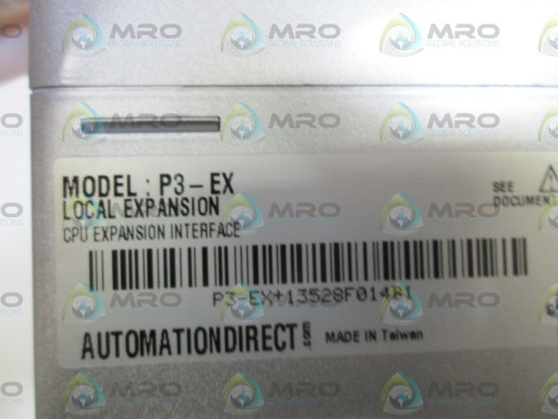 AUTOMATION DIRECT LOCAL I/O EXPANSION MODULE P3-EX  NSMP