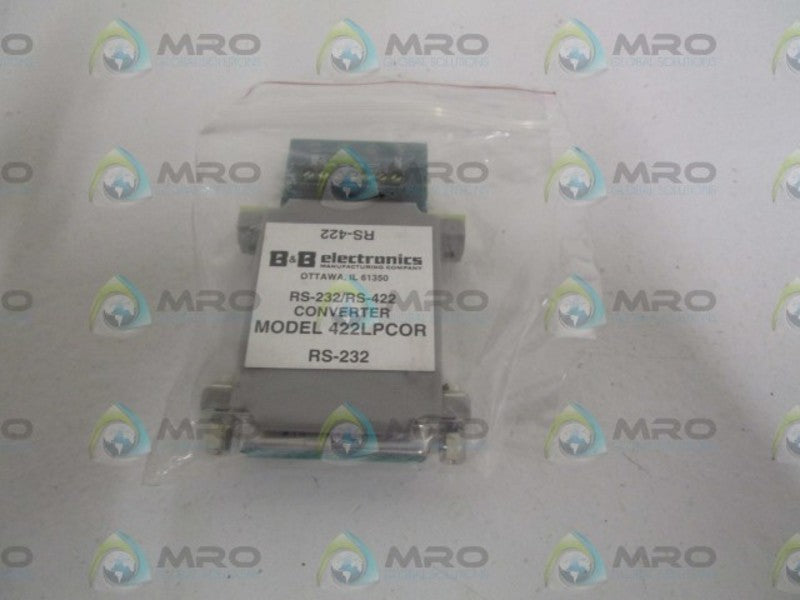 B&B ELECTRONICS CONVERTER 422LPCOR  NSNP