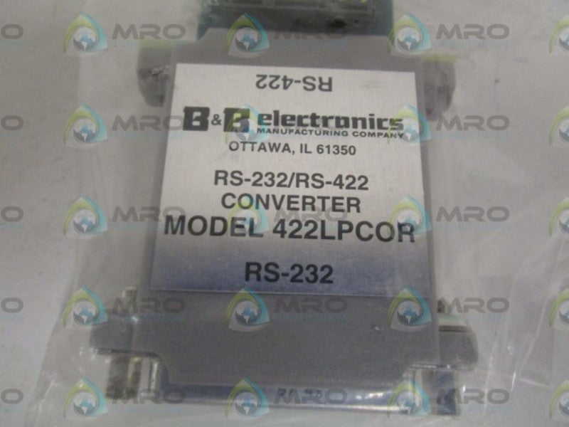 B&B ELECTRONICS CONVERTER 422LPCOR  NSNP