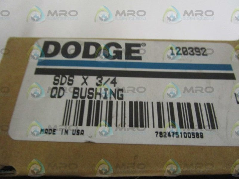 DODGE 120392 QD BUSHING SDSX3/4  NSMP