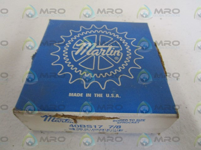 MARTIN 40BS17 SPROCKET 7/8" *FACTORY SEALED*