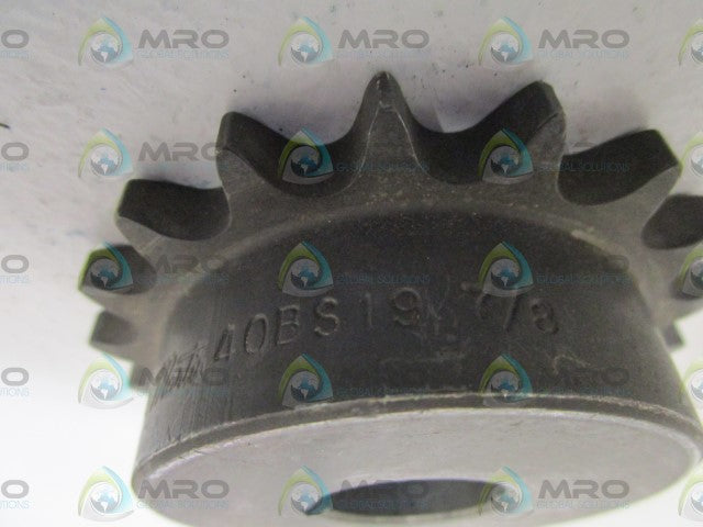 MARTIN 40BS19 SPROCKET 7/8" *NEW NO BOX*