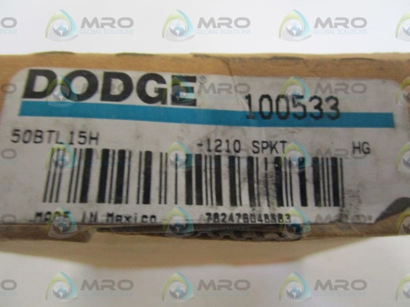 DODGE 100533 SPROCKET 50BTL15H 1210  NSMP
