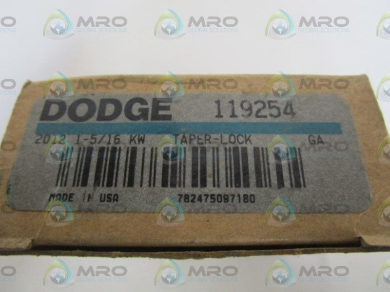 DODGE 119254 2012 TAPER LOCK BUSHING 1-5/16"  NSMP