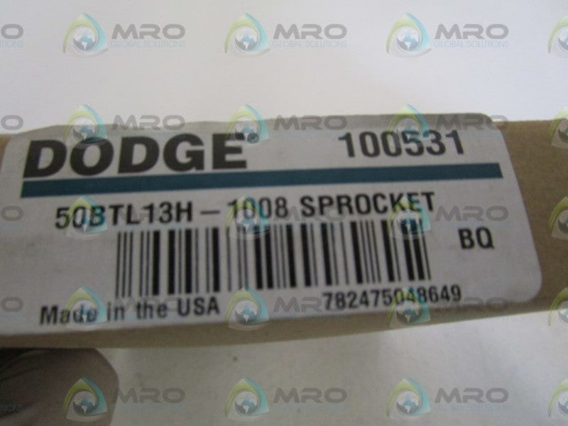 DODGE 100531 SPROCKET 50BTL13H-1008  NSFS