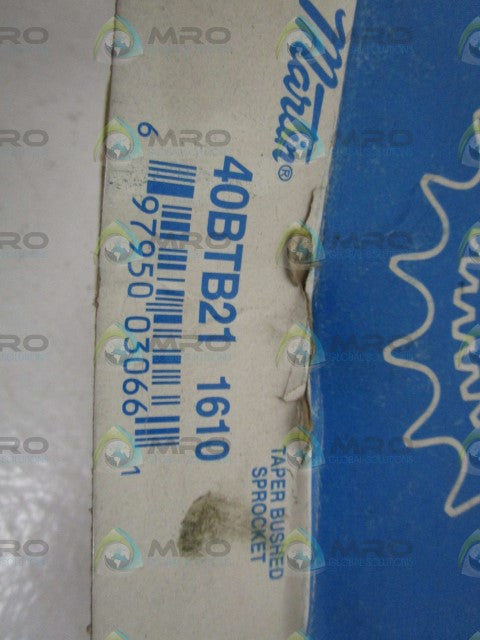 MARTIN 40BTB21 1610 SPROCKET *NEW IN BOX*