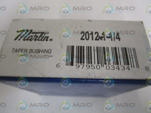 MARTIN 2012 TAPER BUSHING 1-1/4" * FACTORY SEALED *