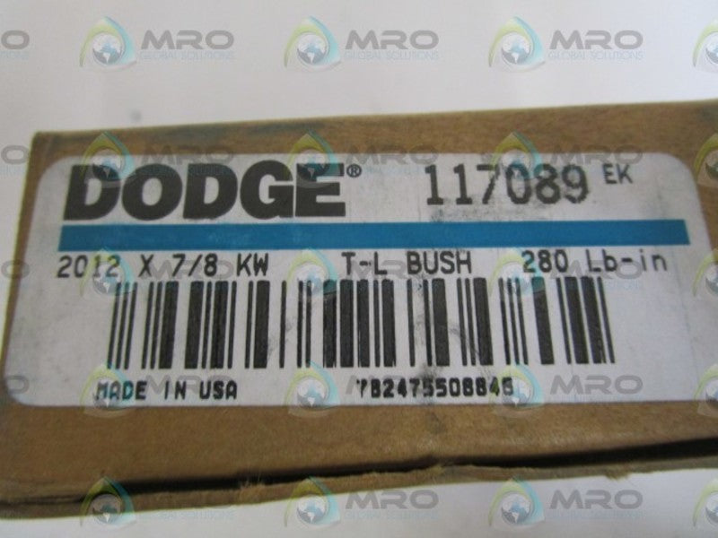 DODGE 117089 2012X7/8KW NSMP