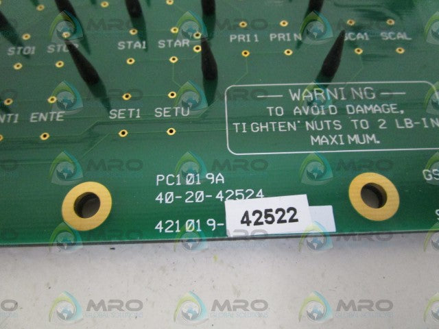 GSE PANEL BOARD 421019-42522 *NEW NO BOX*