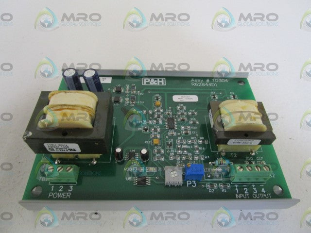 P&H ASSY# 10304 POWER SUPPLY R62844D1 *NEW NO BOX *