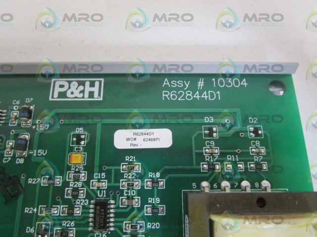 P&H ASSY# 10304 POWER SUPPLY R62844D1 *NEW NO BOX *